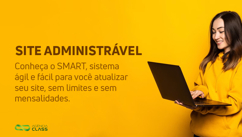 Imagem do blog: SMART: Controle o conteúdo do seu site com um sistema fácil de usar