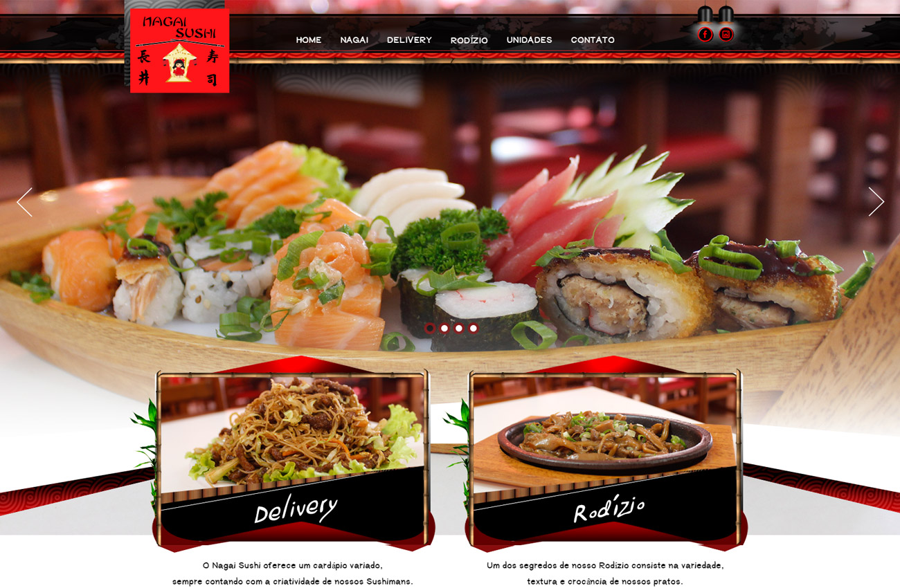 Antes da Nagai Sushi